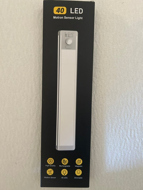 Rechargeable Motion Sensor LED Light – Wireless Closet, Cabinet & Hallway Light